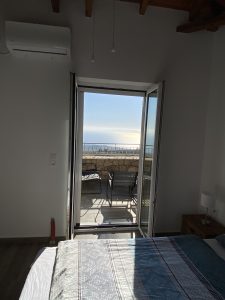 sea view from captains corners bedroom